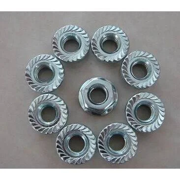 美制 六角法兰螺母7/16-14美制8级蓝白锌（带防滑齿）,金属材料及制品,金属加工件/五金加工件,淘宝优惠券,粉丝福利购,淘宝优惠卷