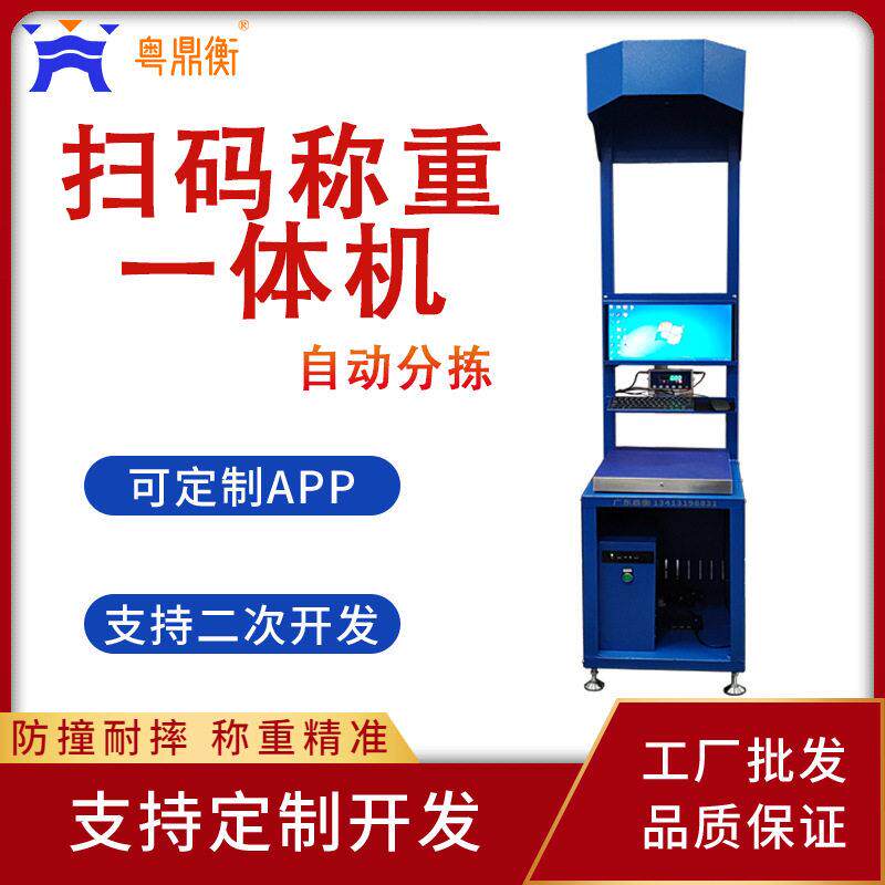 厂家多功能自动拍照称重扫码一体机自动分拣快递物流行业DWS