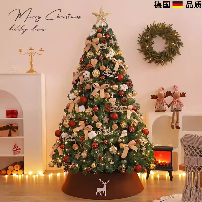 德国圣诞树装饰品摆件室内装饰树