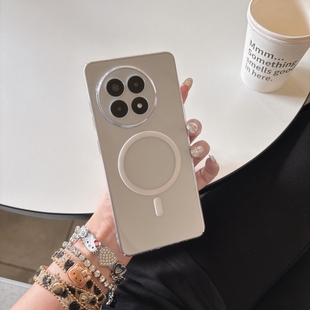 适用一加Ace5手机壳1+ace5Pro冰雾磨砂1加ace3硬壳magsafe磁吸1十ace2v无线充电oneplus保护套ace透明保护壳