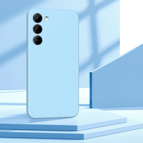 适用于三星Galaxy s25ultra手机壳s24新款真液态硅胶软壳不掉色23简约纯色耐脏防指纹note22亲肤21防摔保护套