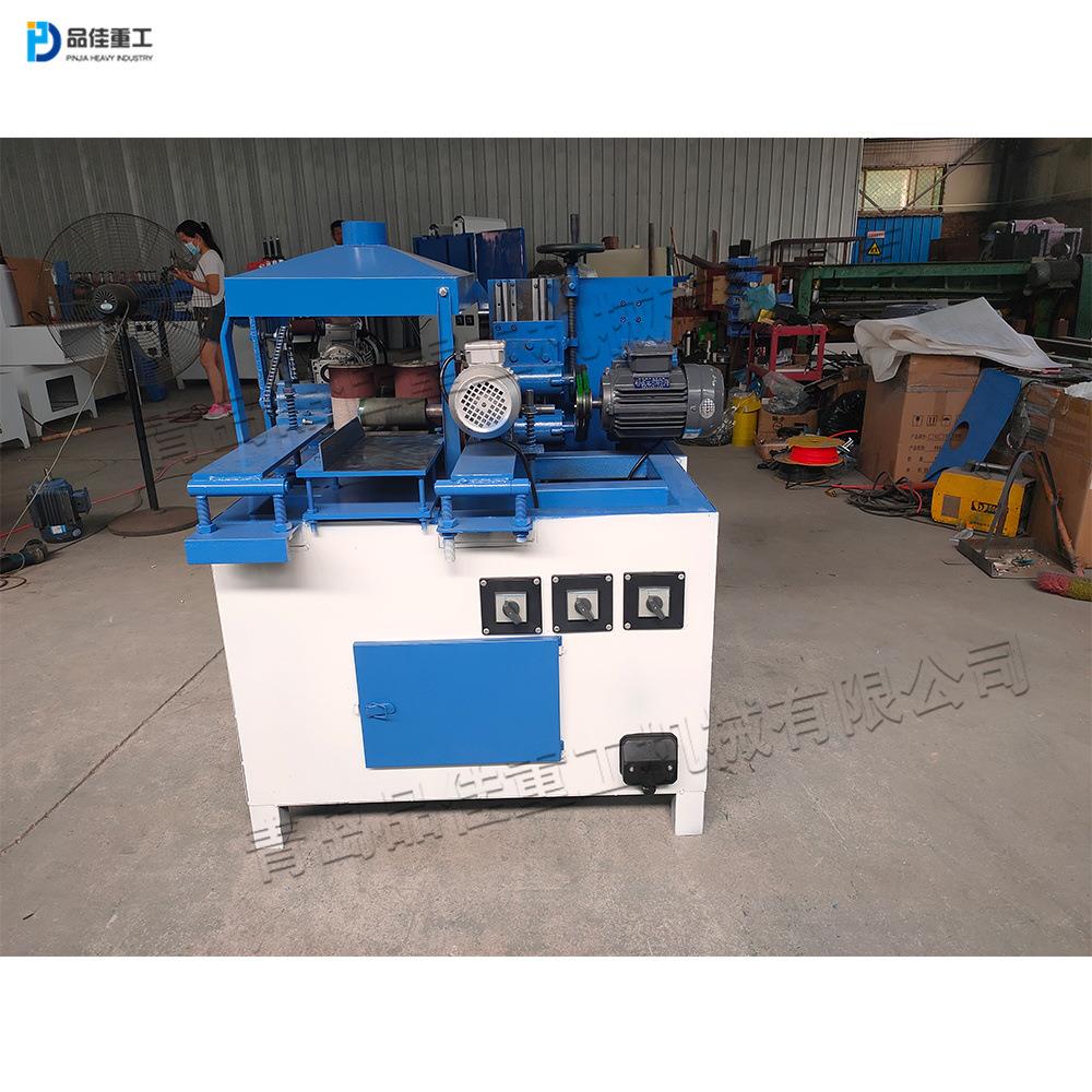 多用途四面砂光机 三道压辊窜动式打磨机 木材金属板抛光机