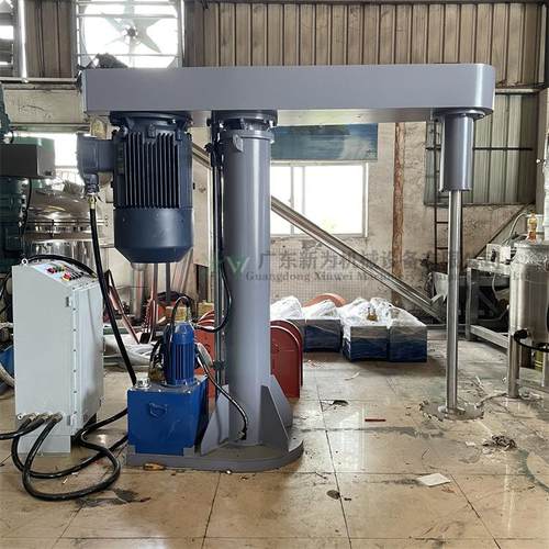 瓷砖胶美缝剂搅拌机 变频防爆油漆分散机 加热桶混合设备厂家