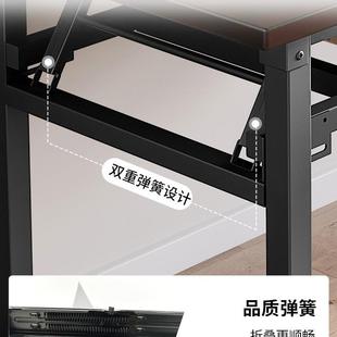 桌桌子长方长形折叠简易摆KET摊便餐携桌家用出租屋书桌电脑条桌