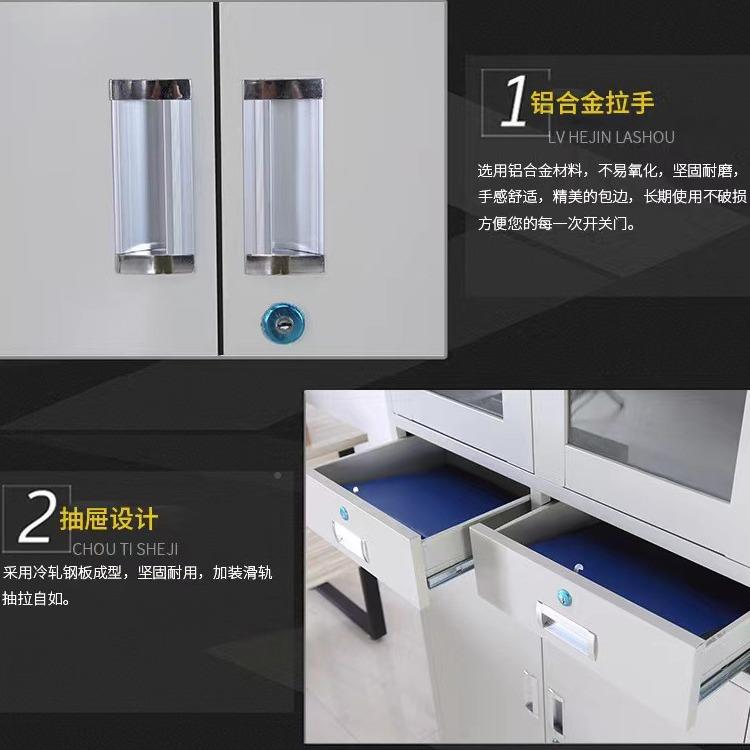 文件柜钢制铁GXSC-000皮皮柜办公室资柜财务凭证柜带料铁文件档锁