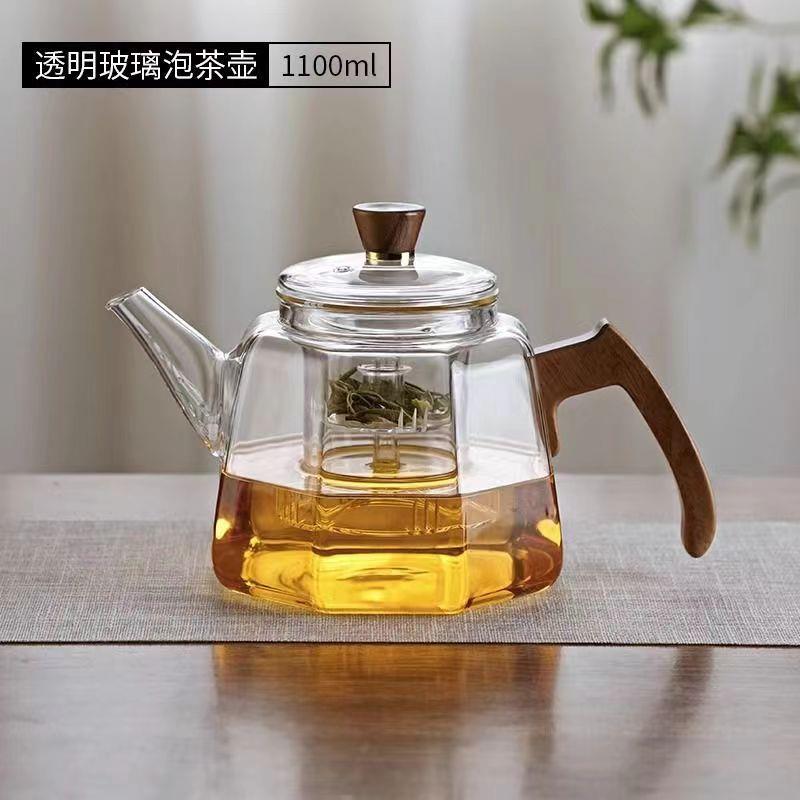 用轻奢侧炉把八宝耐热加厚玻璃喷淋式大量容家用电陶蒸煮泡WTN两