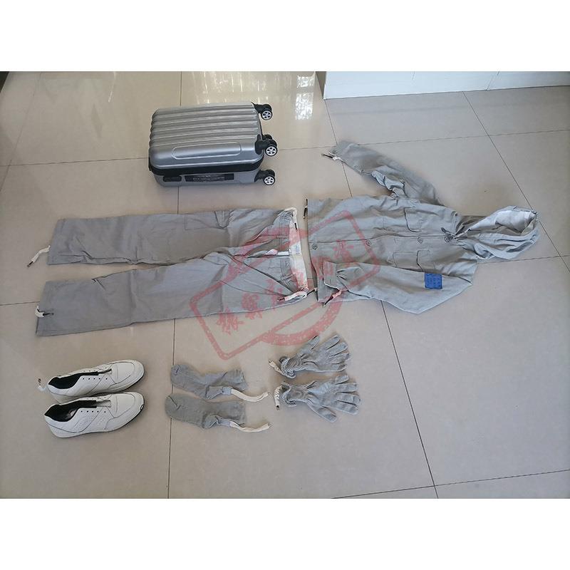 携5输00kv屏蔽架空电500kv屏线便路高压防护服服带电力防护均压绝