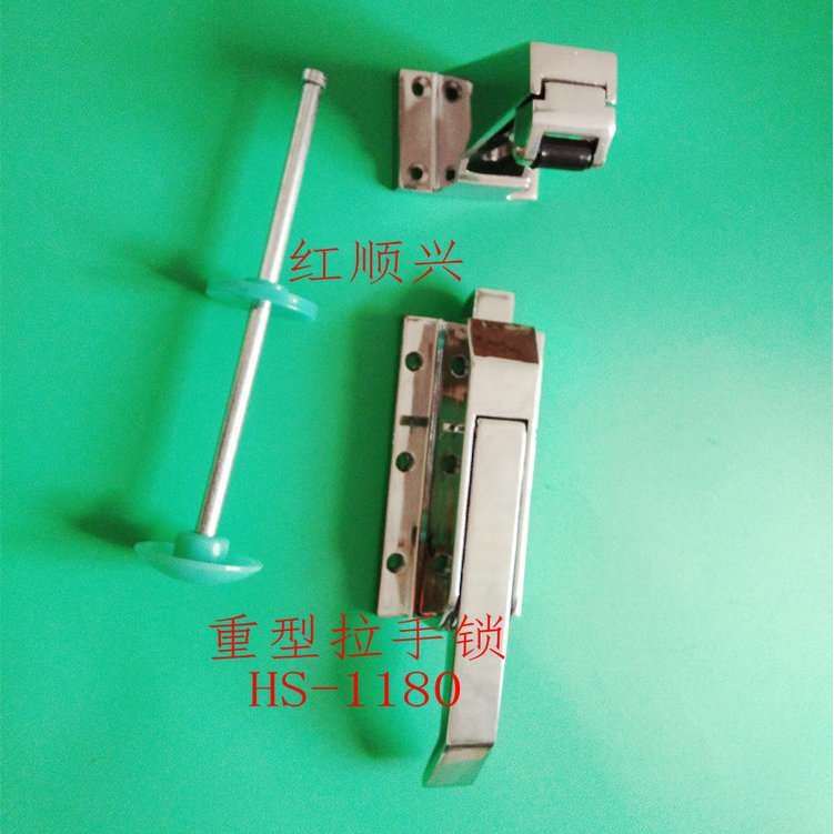 冰库安全拉手工业拉手锁冷库专用锁 冰柜锁烘箱门锁 烤箱配件把手