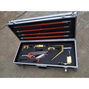 电力线路工具异形并沟线夹安装卡头和操作杆绝缘杆线夹装拆杆