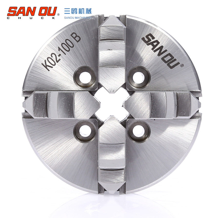 浙江三鸥SANOU牌四爪自定心手紧卡盘K02-80B
