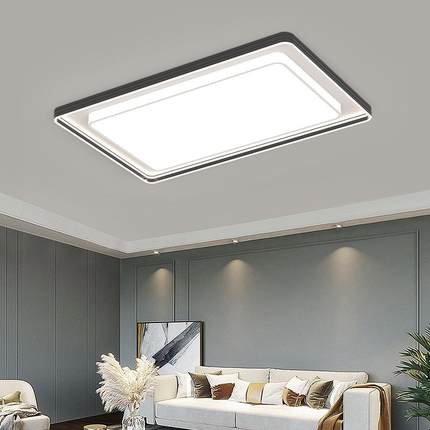 客厅灯现代简约大气2025新款卧室主灯北欧大厅大灯护眼led吸顶灯