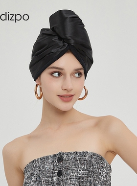 康浦真丝睡帽长发夏季薄款晚上睡觉戴的女士防乱发不压头发空调帽