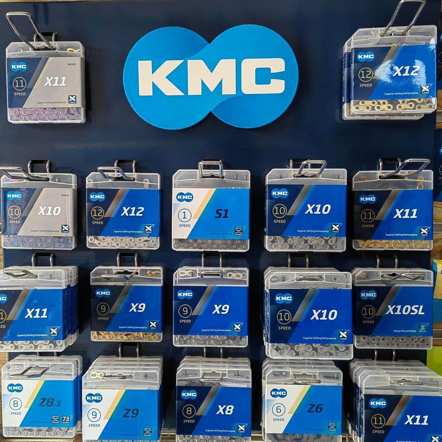 桂盟kmc链条z8 z9 x8 x9 x10 x11 x12速公路自行车折叠车变速链子