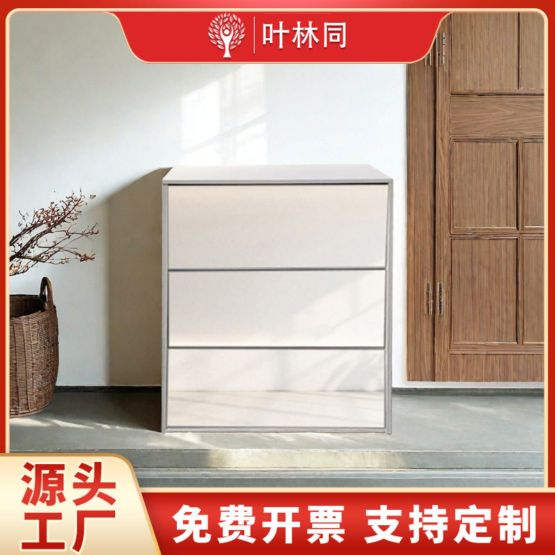 定制厂家直发鞋柜家用储物柜简易现代简约带镜子防灰尘门口换鞋凳,住宅家具,家用陈列柜,淘宝优惠券,粉丝福利购,淘宝优惠卷