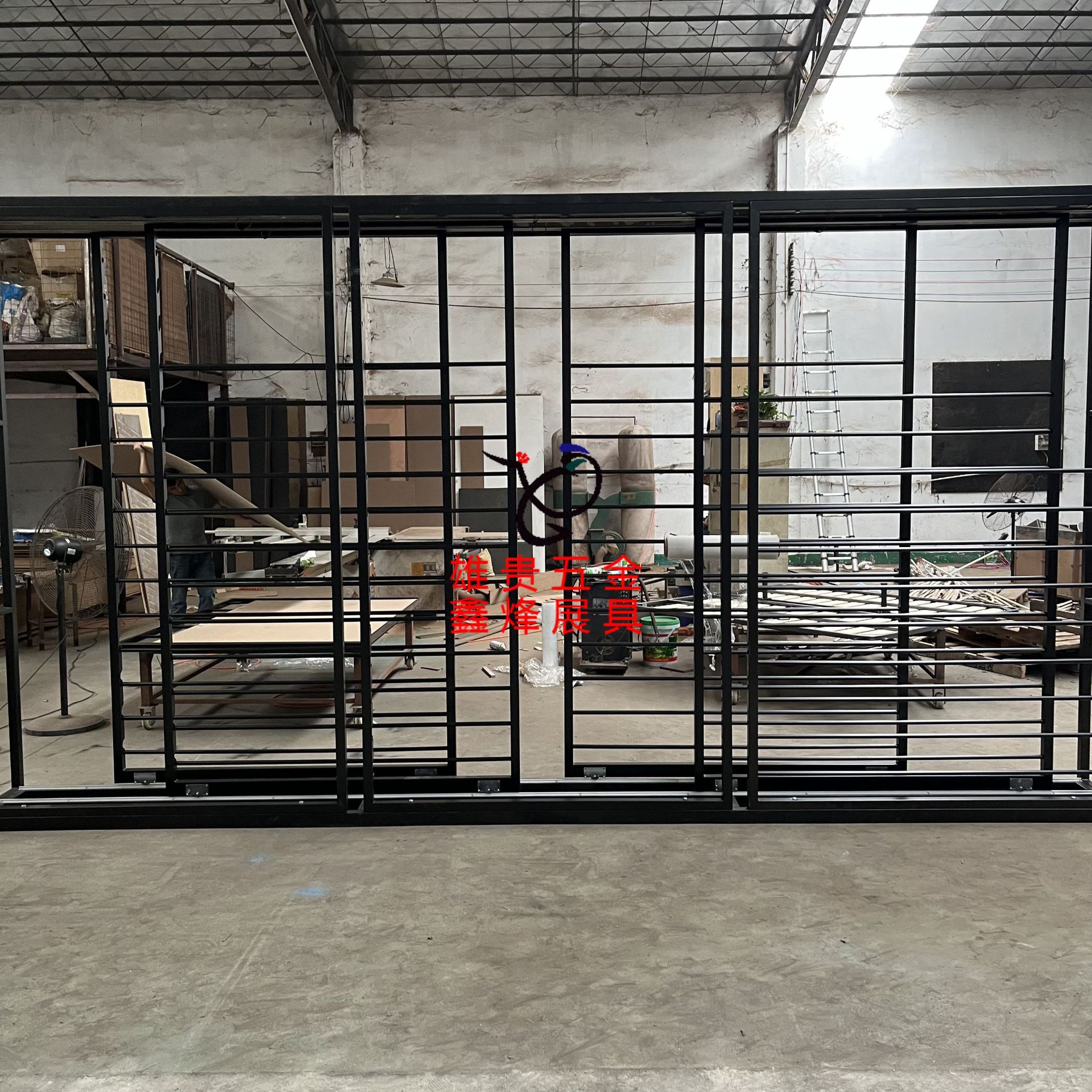 平推拉展示架卷料展架 布料推拉架层架 卷布展柜 平移式卷料展架