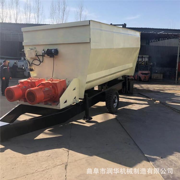 16方固定式双搅龙tmr搅拌机价格规模化机械化养殖拌料机