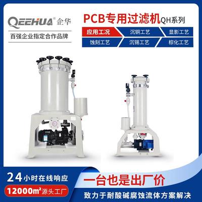 PCB电子线路板光电设备用微蚀酸浸镀铜沉锡滤芯式循环精密过滤机