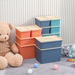 收纳客厅 超厚家用内衣袜子衣服杂物整理箱塑料多功能收纳箱换季