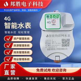 厂家供应4G远传智能预付费水表 写字楼专用DN15无线远程智能水表
