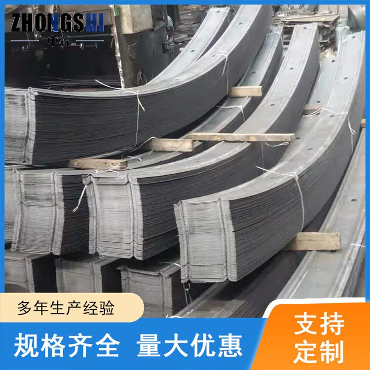 隧道支护用宽280*3*4mm热镀锌型钢带厂家 煤矿井吓支护用W型钢带