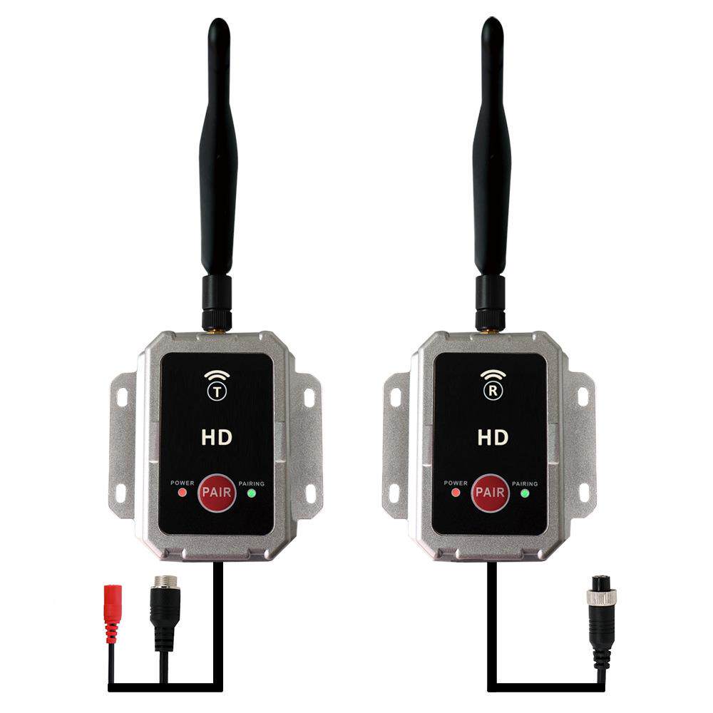 AHD数字无线 DC12V-36V 小车大车通用2.4G车载无线发射接收器