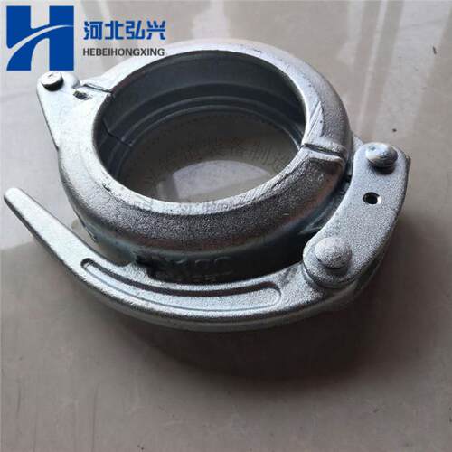 DN100高低压快速管卡 大象泵车DN125锻造快速管卡