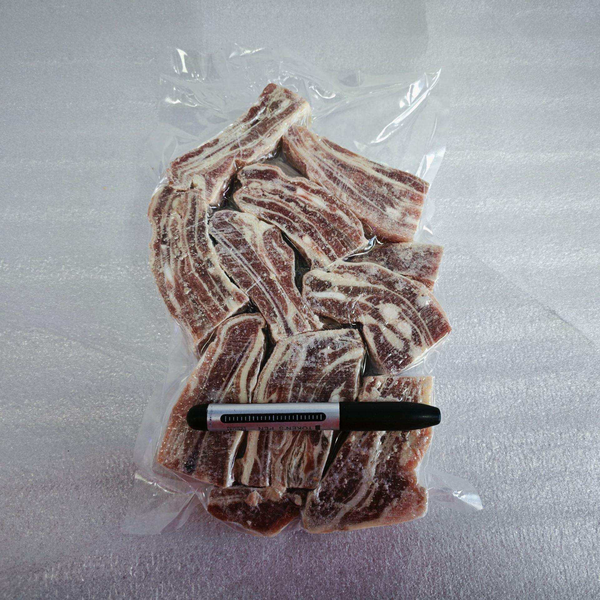 原切羊排1kg 散养羔羊排新鲜零售原切带骨