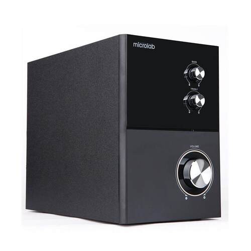 Microlab麦博音箱m4002.1多媒体有源音箱木质低音炮桌面电脑音响