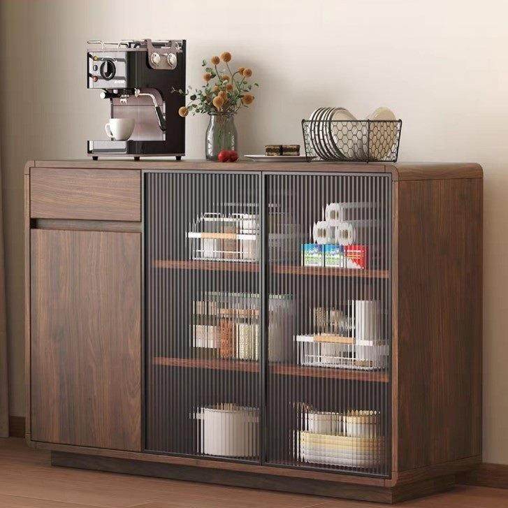 实木餐边柜靠墙一体茶水柜边柜法式复古风多层储物柜客厅茶水酒柜,3C数码配件,USB灯,淘宝优惠券,粉丝福利购,淘宝优惠卷