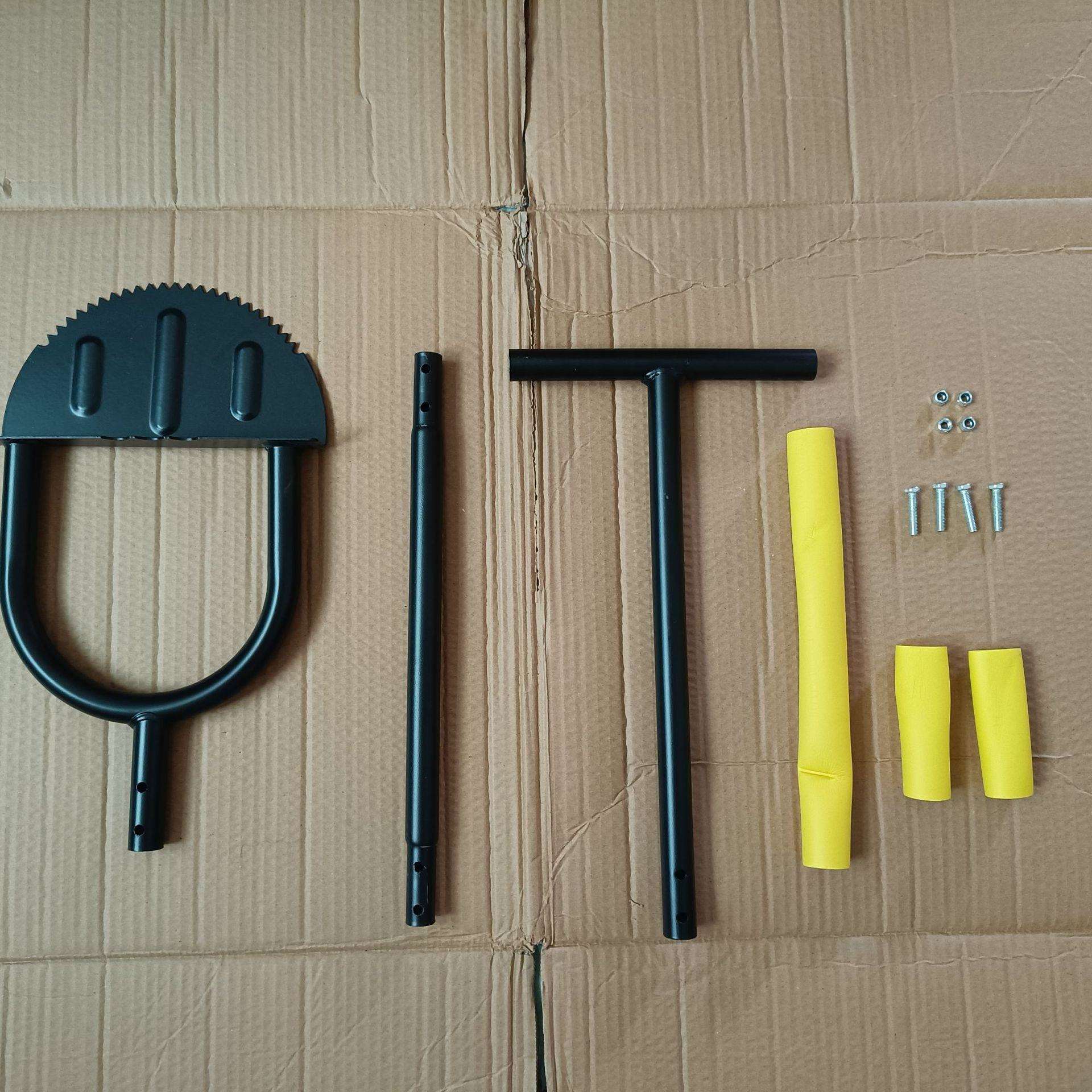 园艺工具手动修边铲 带把半月形草坪修边器 锯齿手草坪修边工具