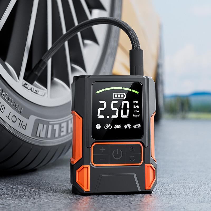 车载无线充气泵便携式汽车用打气泵电动轿车轮胎车用高压打气快充