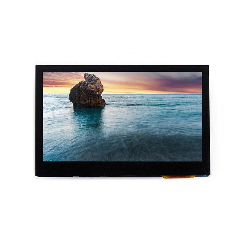 微雪 4.3寸电容触摸屏 显示屏 LCD 液晶屏 RGB I2C接口 5点触控