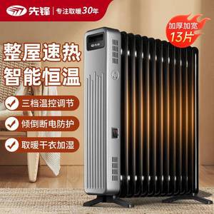 先锋取暖器电油汀电暖器暖气片家用电热油汀全屋速暖烘衣DYT-Z10