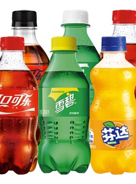 可口可乐碳酸饮料雪碧芬达300ml系列夏日解渴饮品经典款混合装