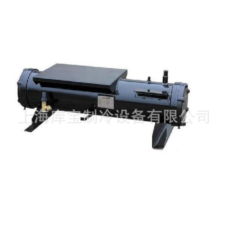 供应制冷换热容器 水冷壳管式冷凝器 冷库空调 水冷冷凝器 3HP起
