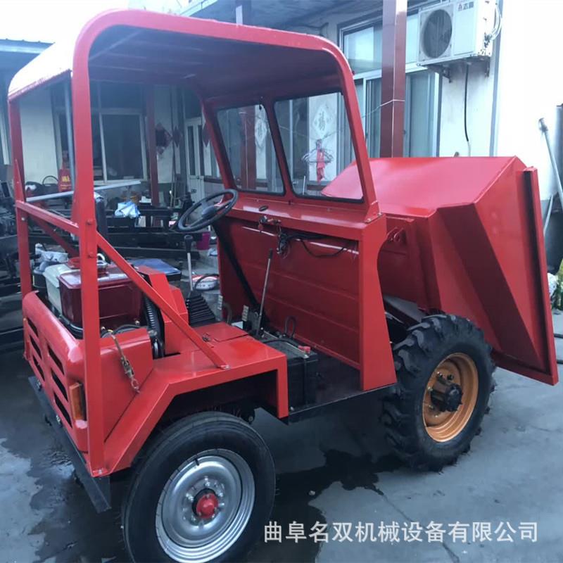 12吨四驱矿用自卸车柴油泥土四轮蹦蹦车 农用家用的翻斗车