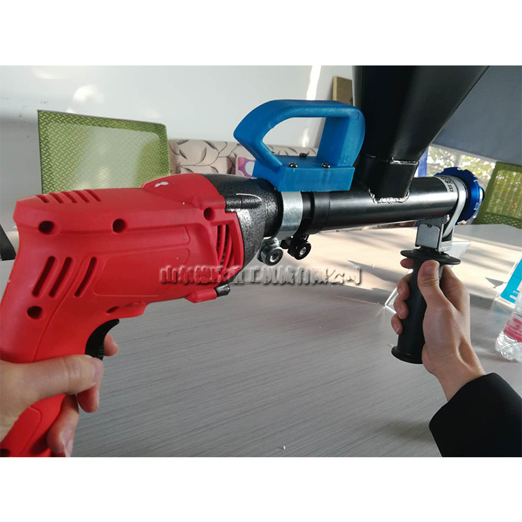 电动手持式水泥填缝机 工程裂缝伸缩缝填充机 防渗补漏灌缝枪现货