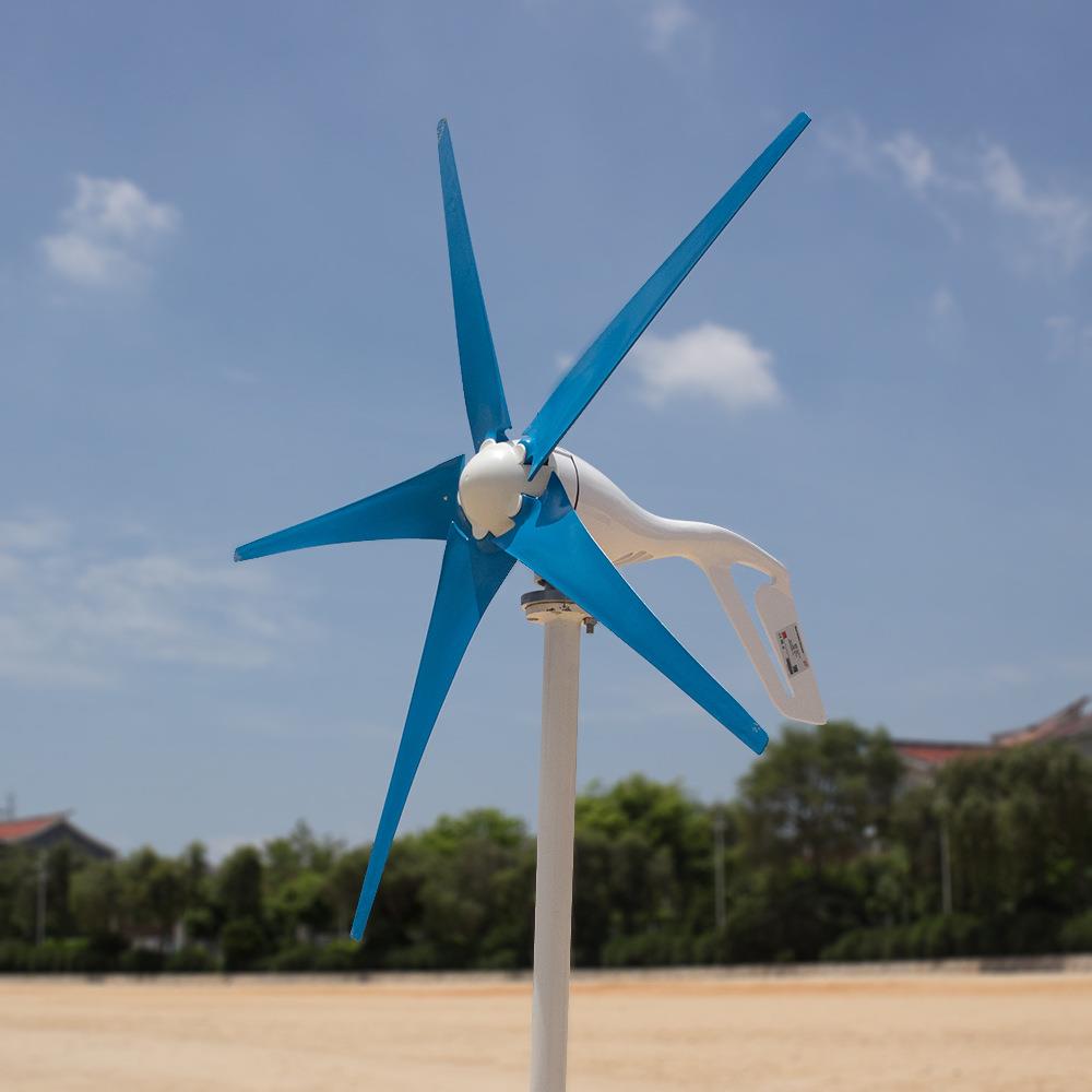 厂家直销 水平轴 100W200W300W12v24v 小型风力发电机 风光互补