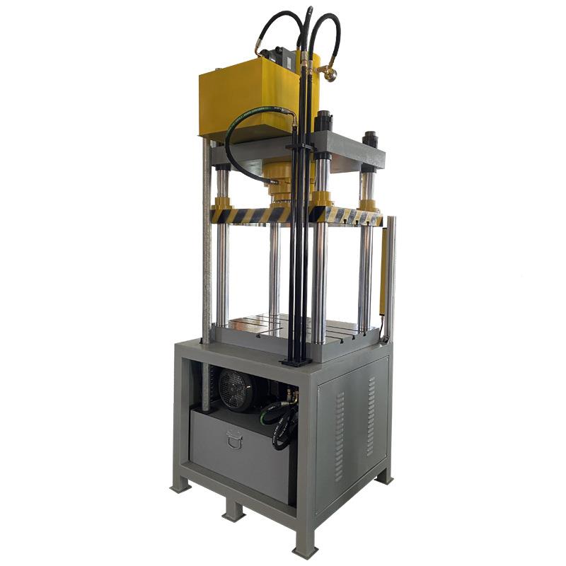 厂家现JCQ货供铁感应电粉末成型机 三梁四柱液压1机00吨磁粉末成