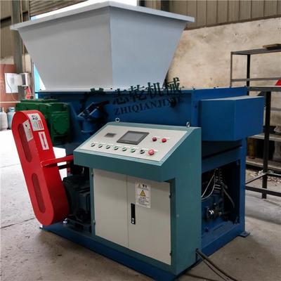 呢绒型废料粉碎备 80FOP0单轴撕碎机  挤注塑机设头出料打碎机