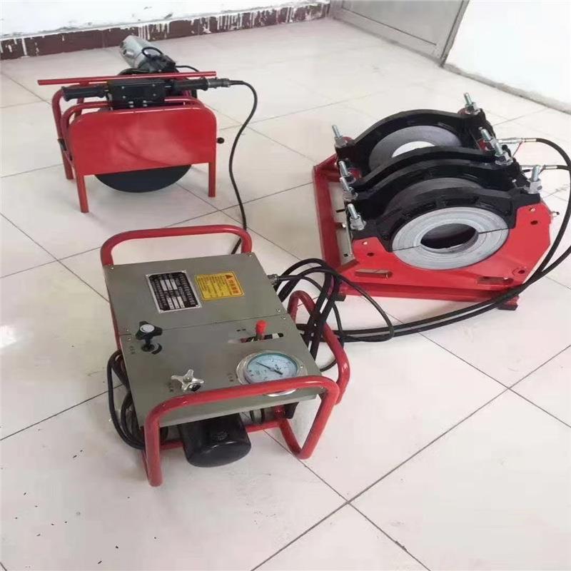 塑PE管热H熔对焊机 SDJ-90-18250熔液压半自动热焊机 PE塑管焊机