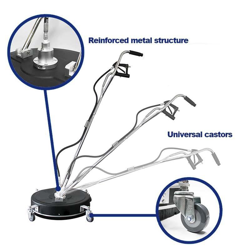 高压清 机洗车机附件塑823料20寸2洗1高压洗地盘移动路面清寸洗器