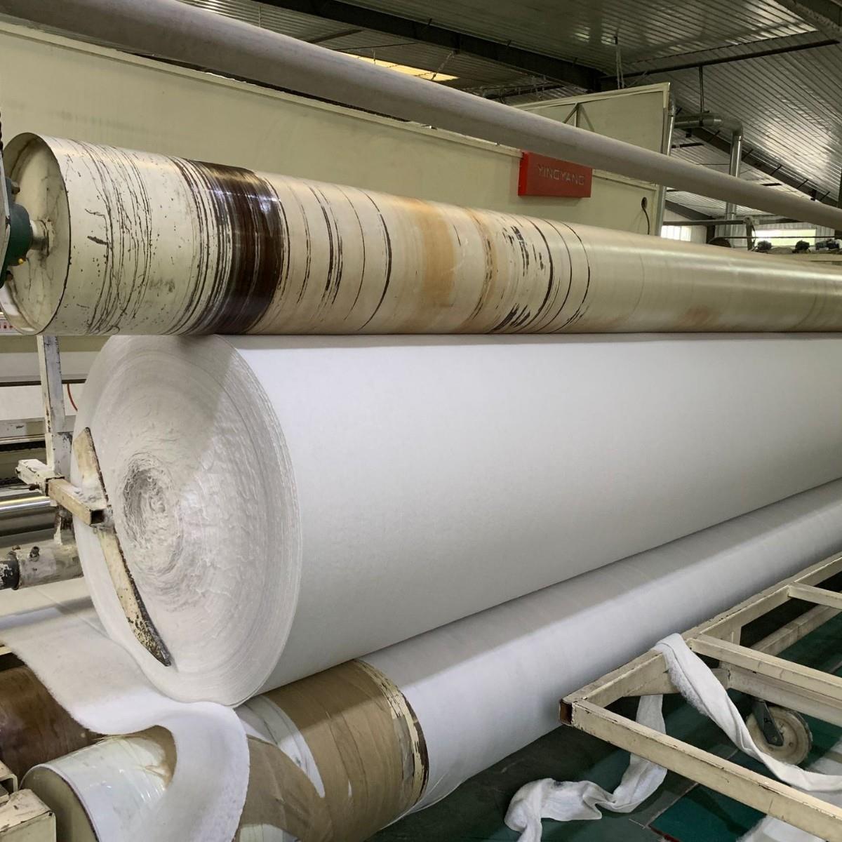 土MIX工布防水防渗膜蓄复合土工膜两布一膜鱼鱼塘复合膜水池水防