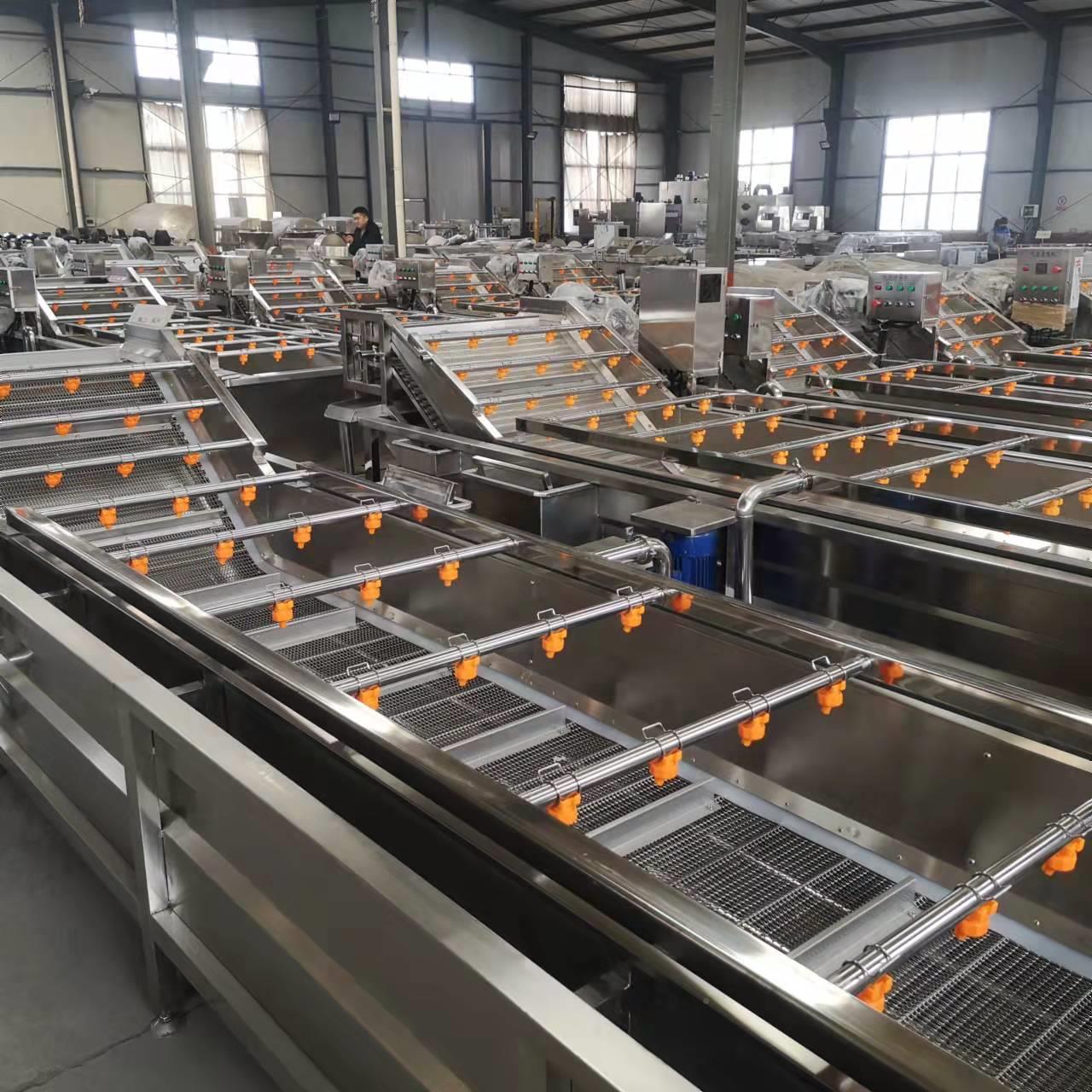 果水AFT蔬气泡清菜洗机 石榴洗全套设备 不锈钢竹清笋气泡清洗机