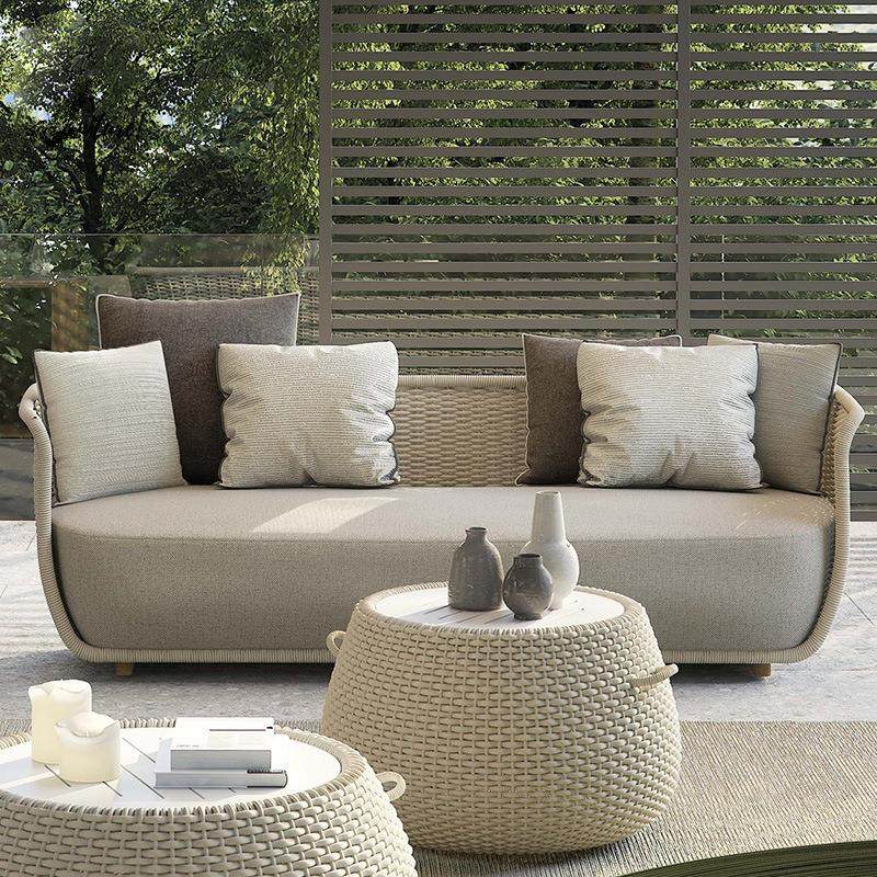 沙北欧户外发家居院花园设计网红酒店民宿阳台休820庭双闲藤椅人,住宅家具,户外沙发,淘宝优惠券,粉丝福利购,淘宝优惠卷