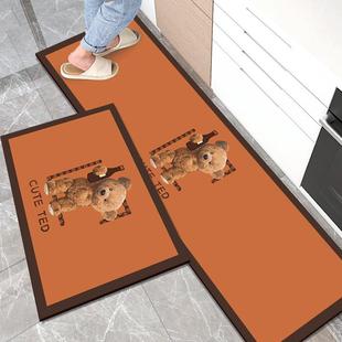 厨房地垫免洗可擦地毯防油防水防滑吸水速干脚垫耐脏家用