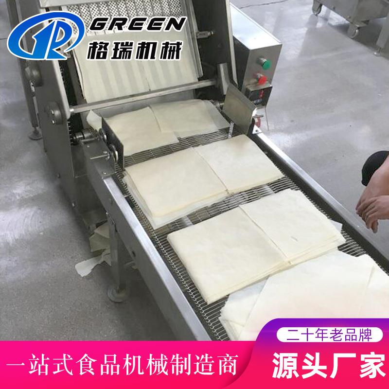 炸家春卷春卷司薄饼皮用商用薄面饼生产线988春寿卷皮厂家供机应