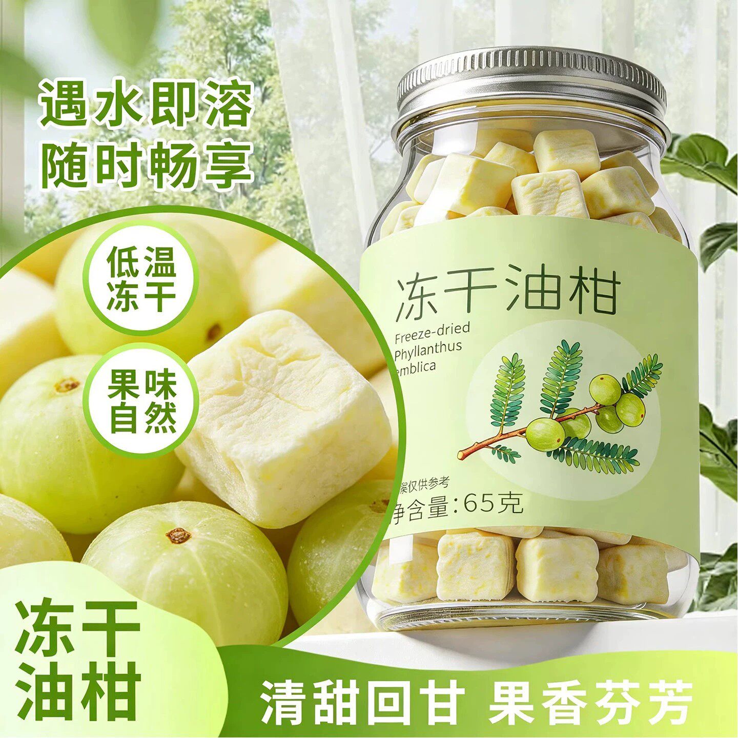 油柑茶冻干高品质潮汕特产天然精选油甘果饮料茶饮泡水喝的水果茶