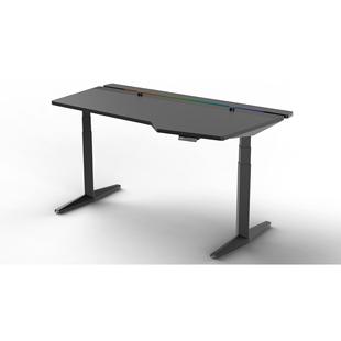 电竞桌可升降台式电脑桌电动调节办公书桌写字台游戏桌