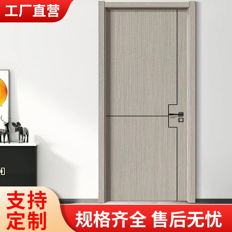 室内门生态门套装门家用房间卧室门子母双开免漆门实木复合烤漆门